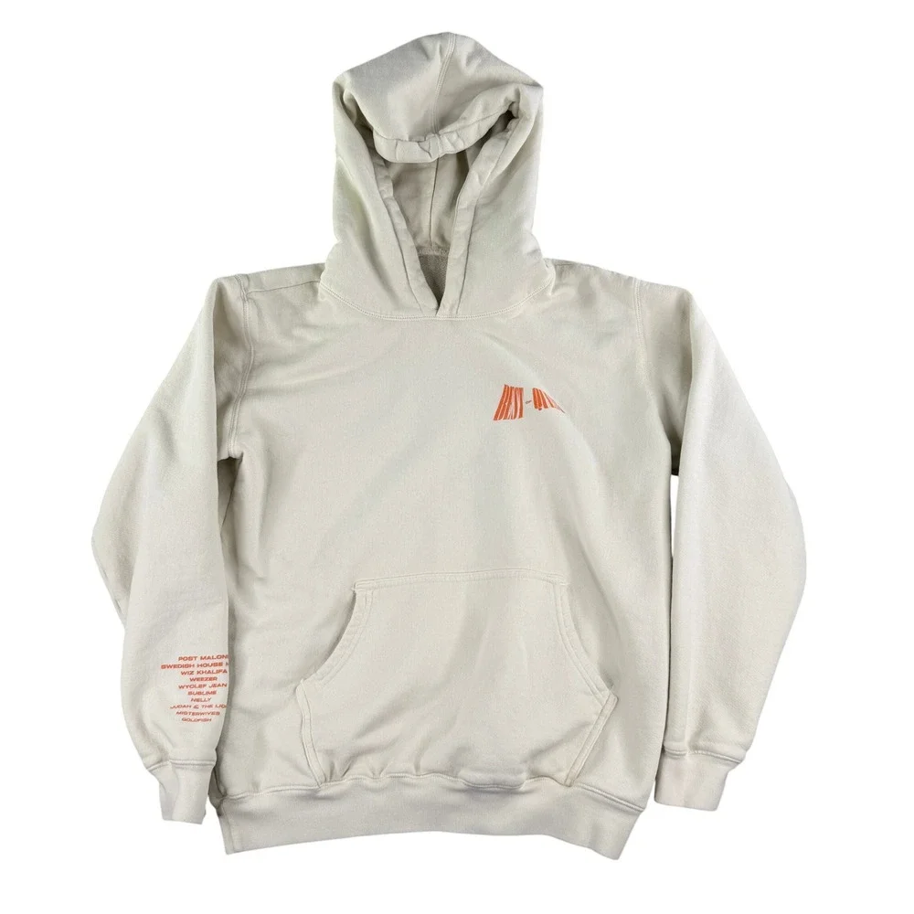 The‎ Roots Hoodie Medium Cream Beats That Transcend Best of Quest Festival Merch
